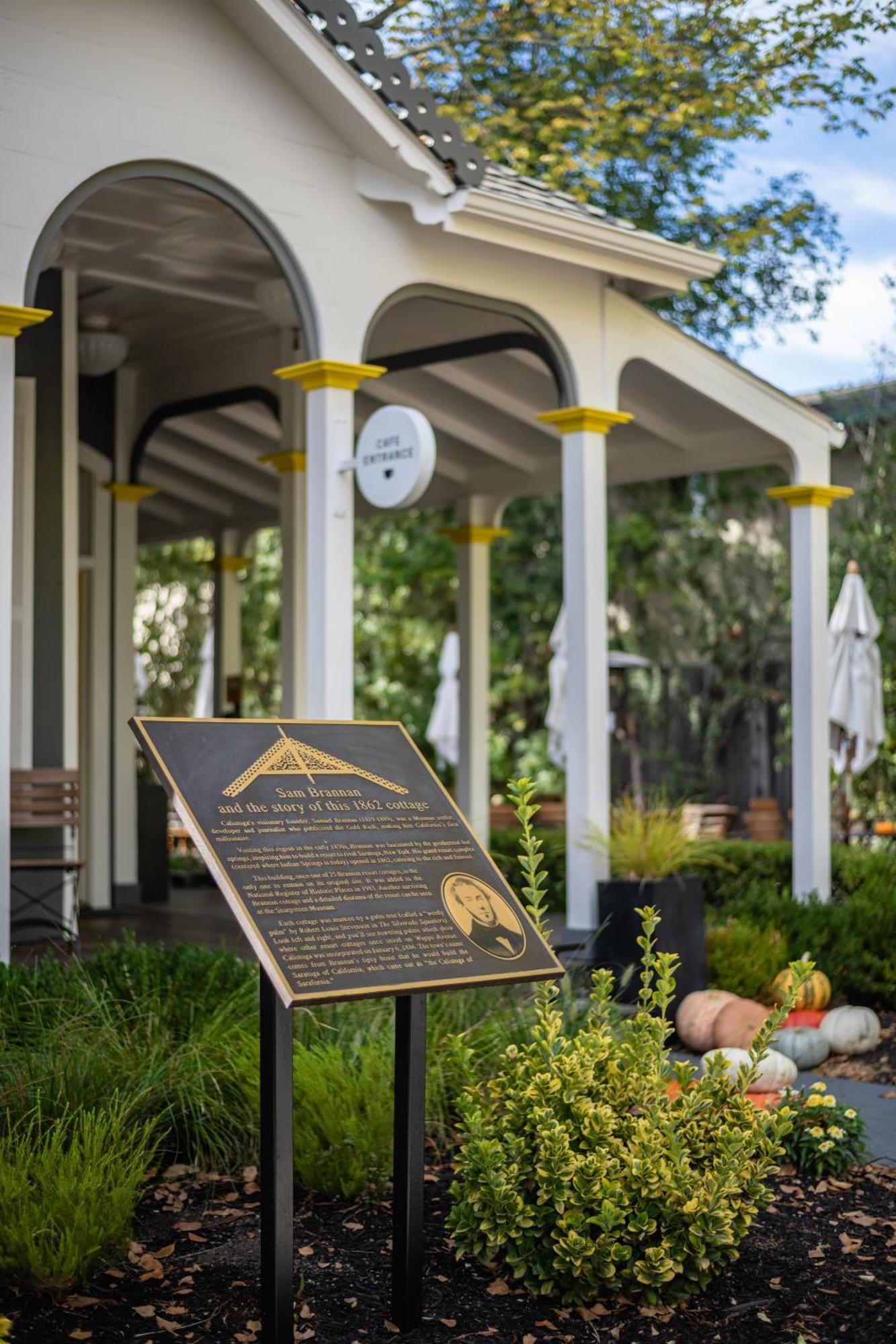 Brannan Cottage Inn Calistoga Eksteriør billede